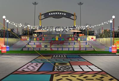 凤溪地滨河步行街 (3)