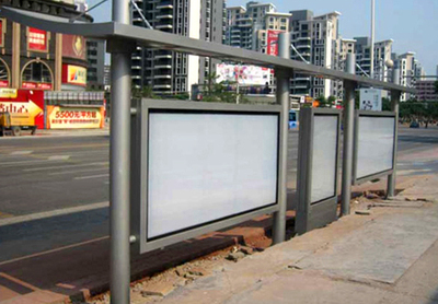 不锈钢宣传栏-6