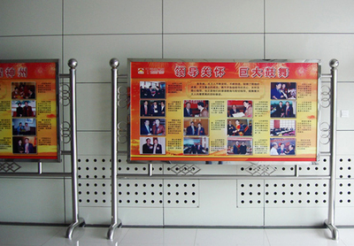 不锈钢宣传栏-10