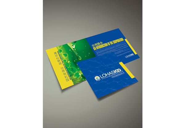 仙侠湖食品折页设计