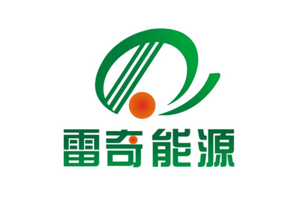 雷奇能源LOGO设计，整体为“Q”的变形，整体为绿色体现了新型能源绿色环保的特点。